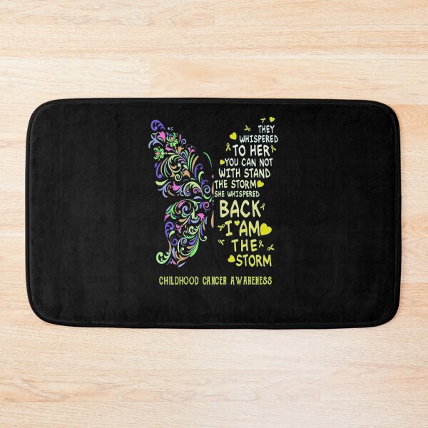 Item preview, Butterfly Wing Childhood Cancer Awareness Ribbon Art designed and sold by FranzBode.
