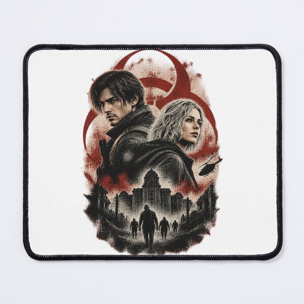 Item preview, Vintage Resident Evil Requiem Inspired Retro Horror Design designed and sold by ANUP DAS.