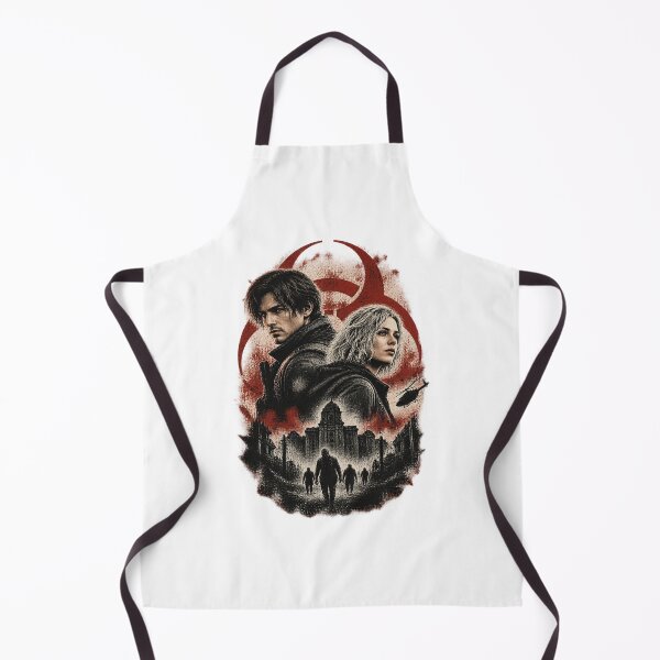 Item preview, Vintage Resident Evil Requiem Inspired Retro Horror Design designed and sold by ANUP DAS.