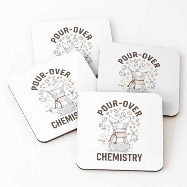 Item preview, Pour Over Coffee Chemistry – Minimalist Chemex Barista Design designed and sold by youur-mark.