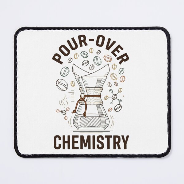 Item preview, Pour Over Coffee Chemistry – Minimalist Chemex Barista Design designed and sold by youur-mark.