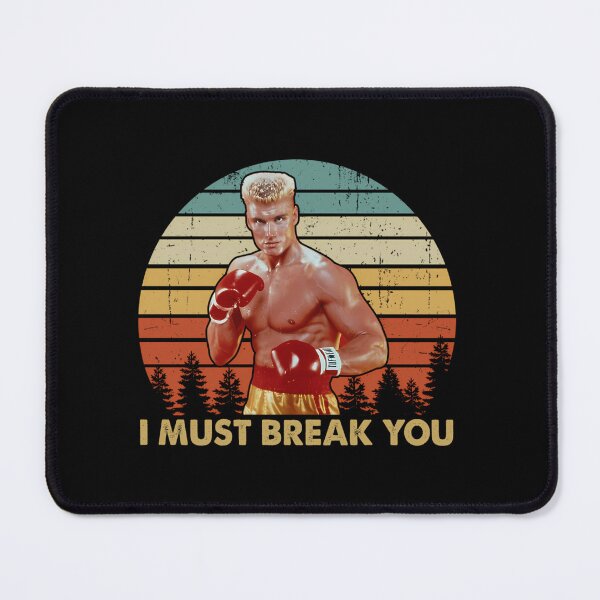 Item preview, Van Drgo I Must Break You Vintage T Shirt Rcky Blboa Inspired Movie T-Shirt designed and sold by bock-quinn.