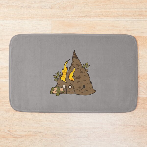 Item preview, Cartoon Volcano Mound Defeated Fire Sprite Art-39 designed and sold by KeDoerge.