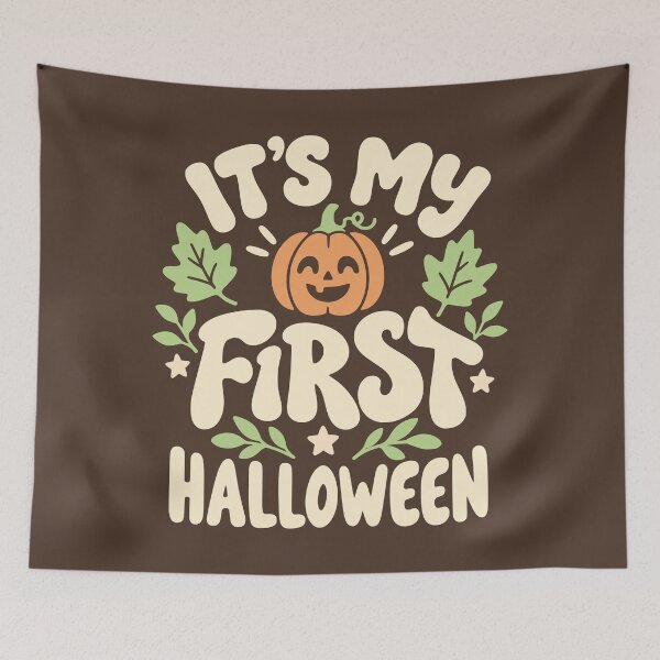 Item preview, My First Halloween Cute Pumpkin Baby Design designed and sold by MavtM.