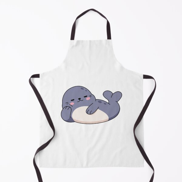Item preview, Sealiously Chillin Cute Sleepy Seal designed and sold by sweetfourty.