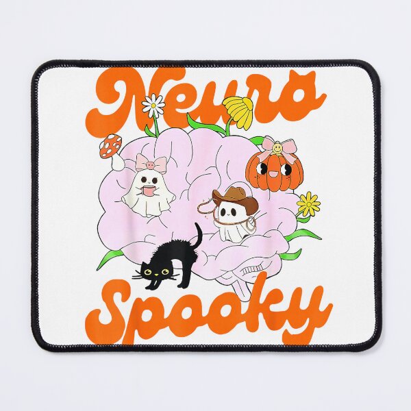 Item preview, Retro Neuro Spooky Brain Neurodiversity Halloween Costume T-Shirt designed and sold by gidget-gadget.