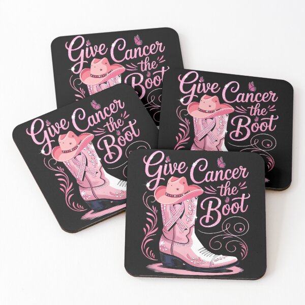 Item preview, Give Breast Cancer The Boot Pink Ribbon Western designed and sold by Khescoiu.