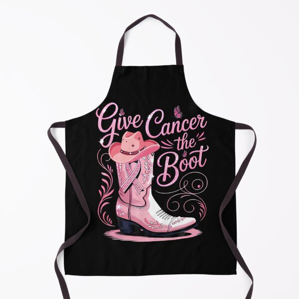 Item preview, Give Breast Cancer The Boot Pink Ribbon Western designed and sold by Khescoiu.