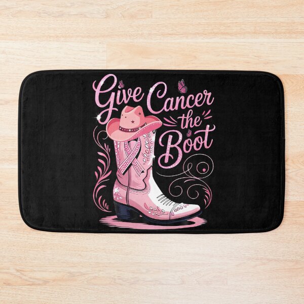 Item preview, Give Breast Cancer The Boot Pink Ribbon Western designed and sold by Khescoiu.