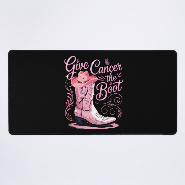 Item preview, Give Breast Cancer The Boot Pink Ribbon Western designed and sold by Khescoiu.