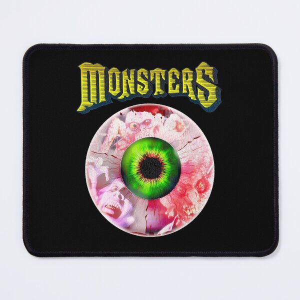 Item preview, Creepy Green Monster Eye Graphic Circle designed and sold by DeborahJRayner.