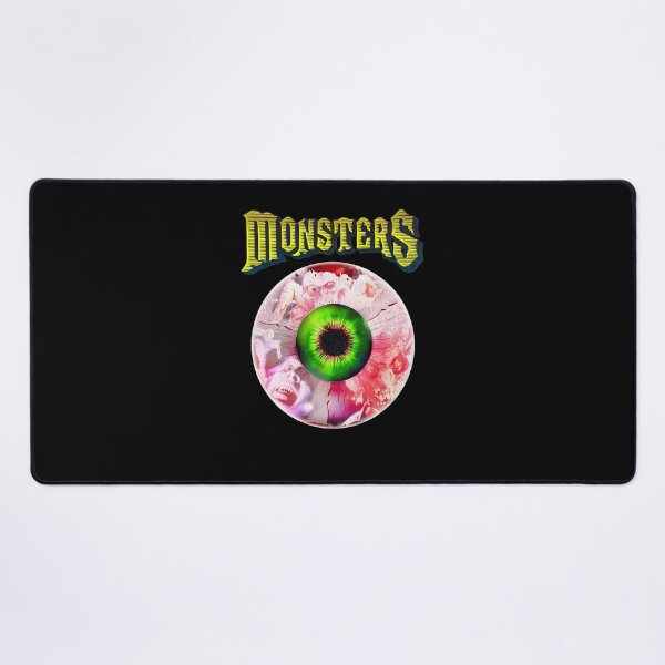 Item preview, Creepy Green Monster Eye Graphic Circle designed and sold by DeborahJRayner.
