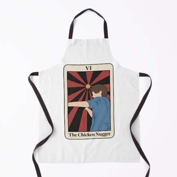 Item preview, The Chicken Nugget Louis Tomlinson Tarot Card Illustration Design designed and sold by amirmintz.