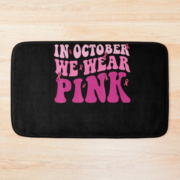 Item preview, Groovy October We Wear Pink Breast Cancer Awareness designed and sold by Khescoiu.