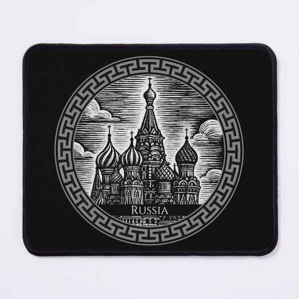 Item preview, Russia Vintage Woodcut Art designed and sold by Thistle-TShop.