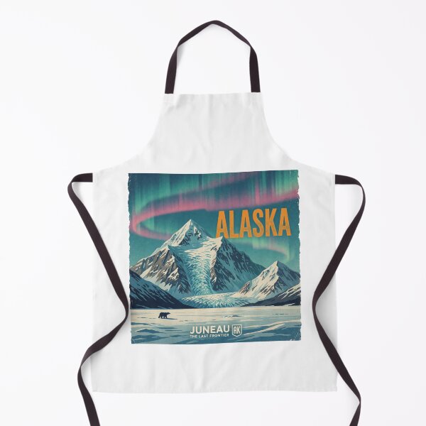 Item preview, Vintage Alaska Northern Lights Badge - Juneau The Last Frontier designed and sold by MaafiaArtsThai.