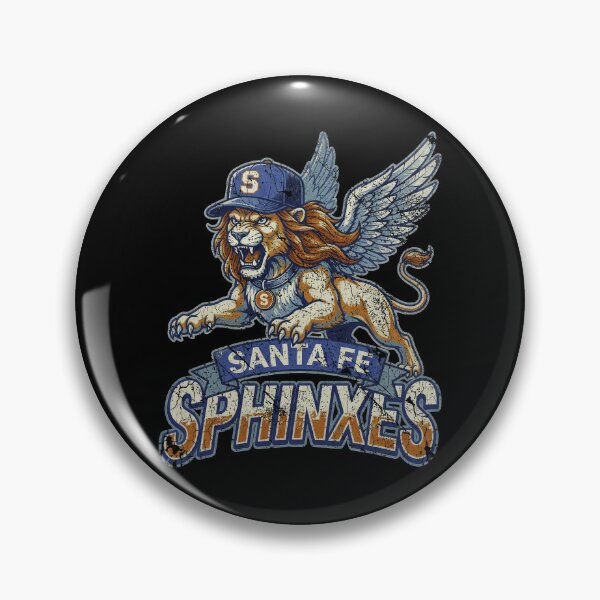 Item preview, Santa Fe Sphinxes Winged Lion Baseball Vintage Mascot designed and sold by SEINENGAPPI8.