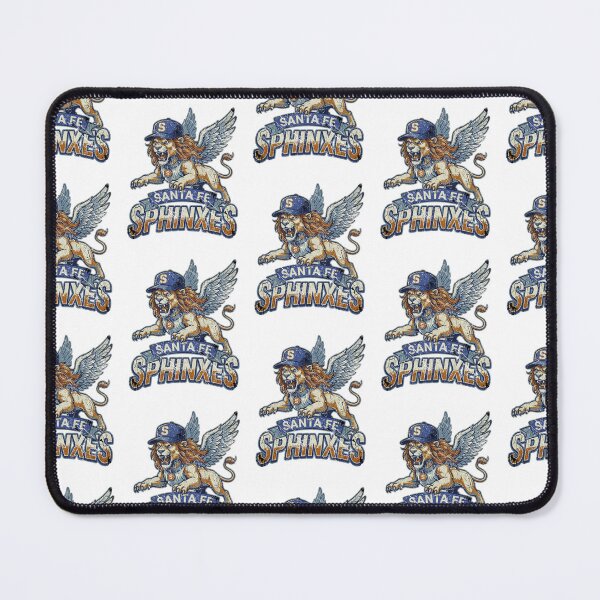 Item preview, Santa Fe Sphinxes Winged Lion Baseball Vintage Mascot designed and sold by SEINENGAPPI8.