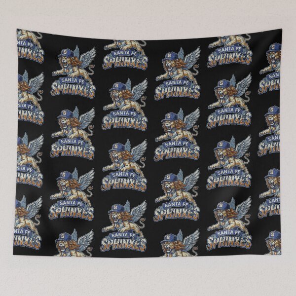 Item preview, Santa Fe Sphinxes Winged Lion Baseball Vintage Mascot designed and sold by SEINENGAPPI8.