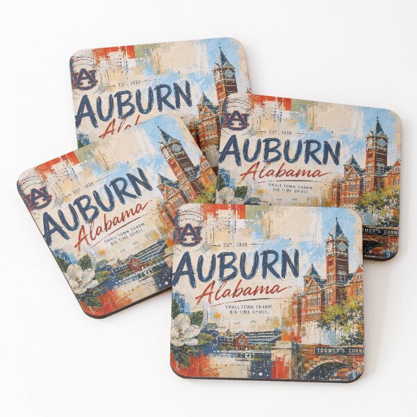 Item preview, Auburn Postcard, Alabama – Beautiful Place in the United States of America. designed and sold by GalleryKauffeld.