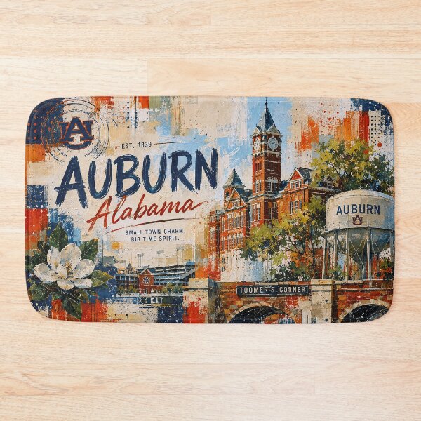 Item preview, Auburn Postcard, Alabama – Beautiful Place in the United States of America. designed and sold by GalleryKauffeld.