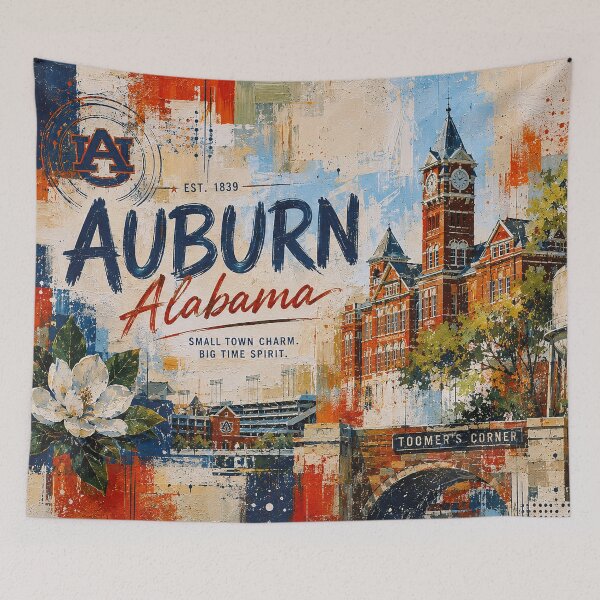Item preview, Auburn Postcard, Alabama – Beautiful Place in the United States of America. designed and sold by GalleryKauffeld.