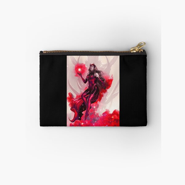 Item preview, Mystical Red Sorceress Cosmic Magic Illustration designed and sold by DeborahJRayner.
