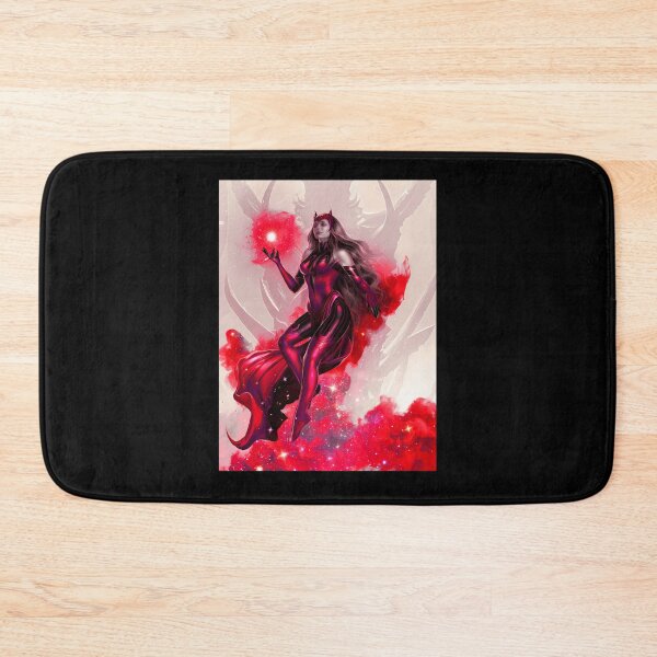Item preview, Mystical Red Sorceress Cosmic Magic Illustration designed and sold by DeborahJRayner.