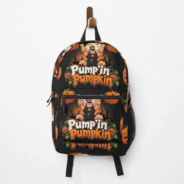 Item preview, Pumpkin Powerhouse – Halloween Fitness Freaks designed and sold by Artekinium.