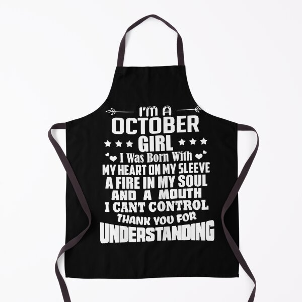 Item preview, I Am An October Girl Personality Birthday designed and sold by Khescoiu.