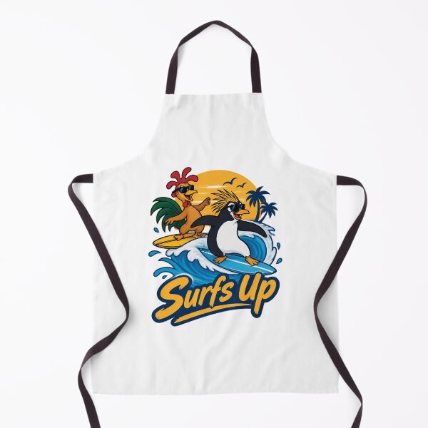 Item preview, Surfs Up Funny Surfing Design Featuring Cody Maverick and Chicken Joe designed and sold by fred2266.