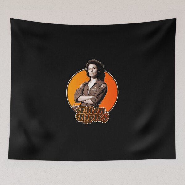 Item preview, Retro-Ellen-Ripley-Alien-Tribute-T-Shirt designed and sold by xavierydsei.