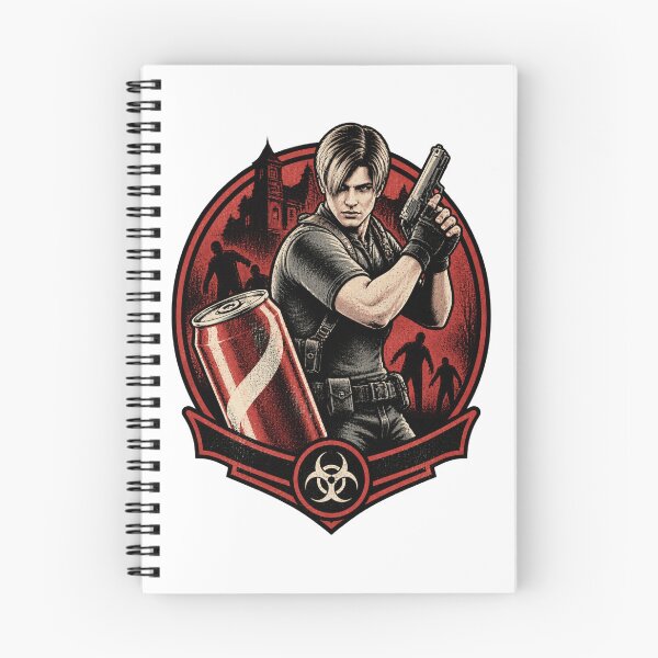 Item preview, Leon S Kennedy Inspired Design with DrPepper Theme from Resident Evil designed and sold by TheDemgenerate.