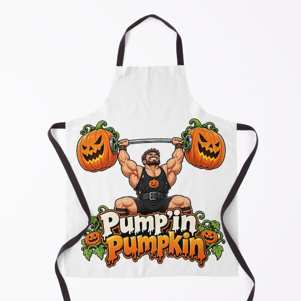 Item preview, Pumpkin Powerhouse – Halloween Fitness Freaks designed and sold by Artekinium.
