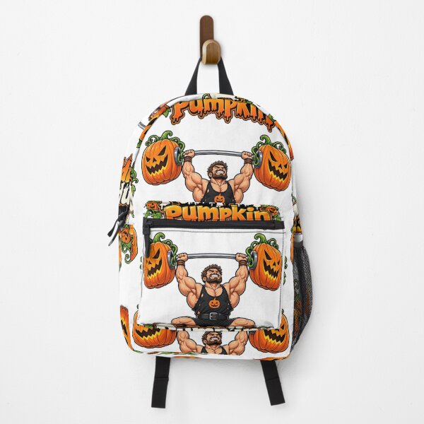 Item preview, Pumpkin Powerhouse – Halloween Fitness Freaks designed and sold by Artekinium.