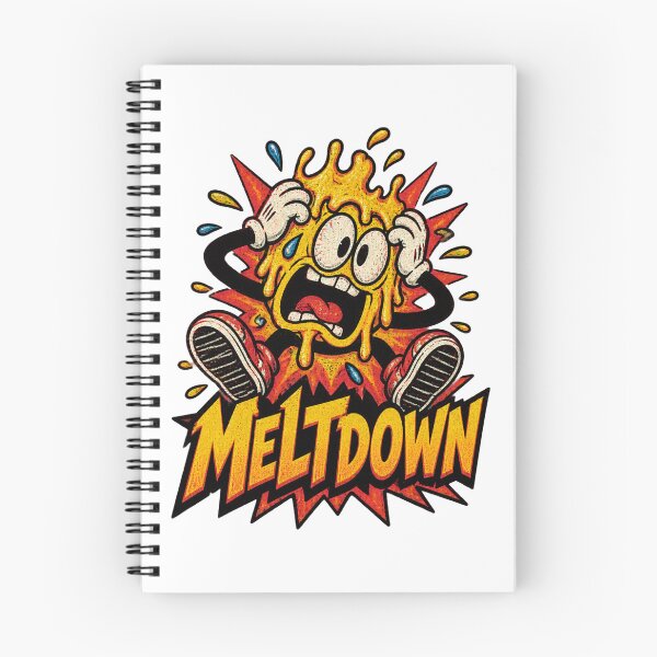 Item preview, Having a Meltdown Funny Cartoon Illustration for Movie Fans and Humor Lovers designed and sold by fred2266.