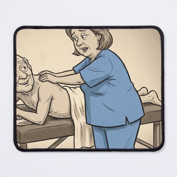 Item preview, Seaside Postcard: Massage designed and sold by halibutgoatramb.