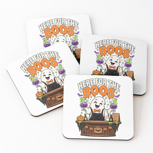 Item preview, Here for the Boos Funny Halloween Ghost Bartender Design. designed and sold by The-T-In-Retro.