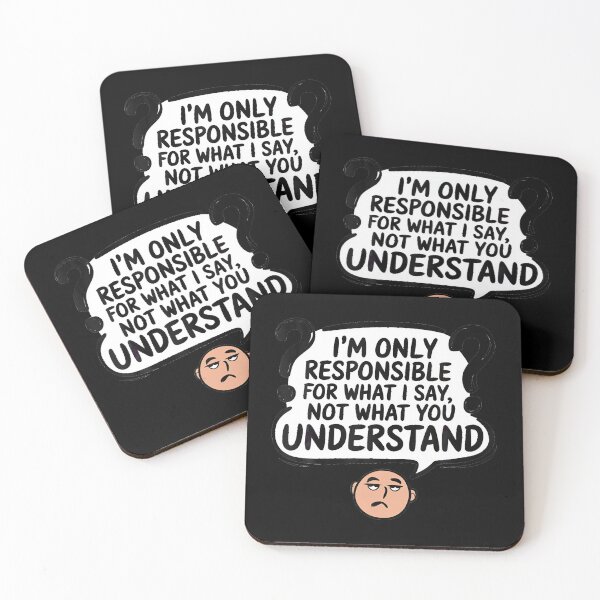 Item preview, Funny Sarcastic Saying Communication Humor designed and sold by Khescoiu.