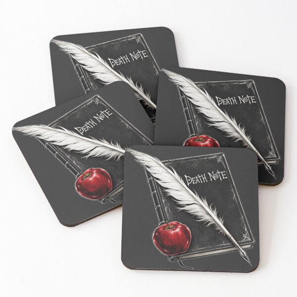 Item preview, Dark Notebook Red Apple Gothic Anime Streetwear Graphic designed and sold by TokyoCraft.