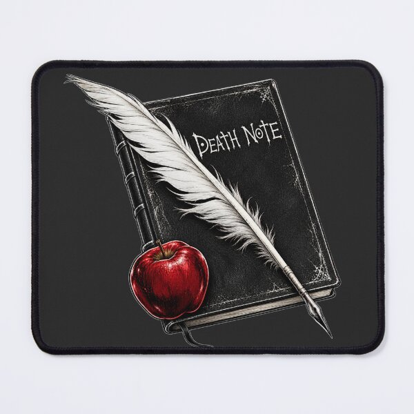 Item preview, Dark Notebook Red Apple Gothic Anime Streetwear Graphic designed and sold by TokyoCraft.