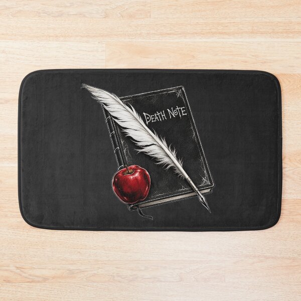 Item preview, Dark Notebook Red Apple Gothic Anime Streetwear Graphic designed and sold by TokyoCraft.