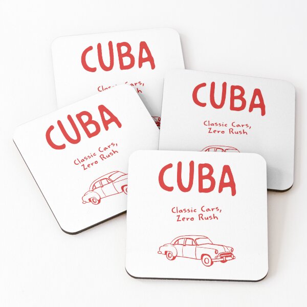 Item preview, Cuba Classic Car Print – Classic Cars Zero Rush, Funny Design designed and sold by MarkedArtPrints.