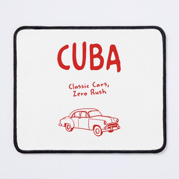 Item preview, Cuba Classic Car Print – Classic Cars Zero Rush, Funny Design designed and sold by MarkedArtPrints.