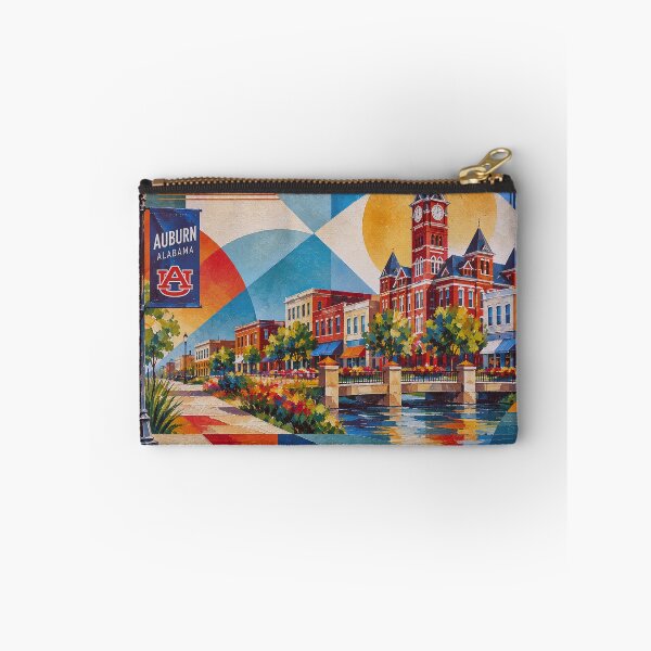 Item preview, Auburn, Alabama Painting – A Beautiful Summer Scene in the USA. designed and sold by GalleryKauffeld.