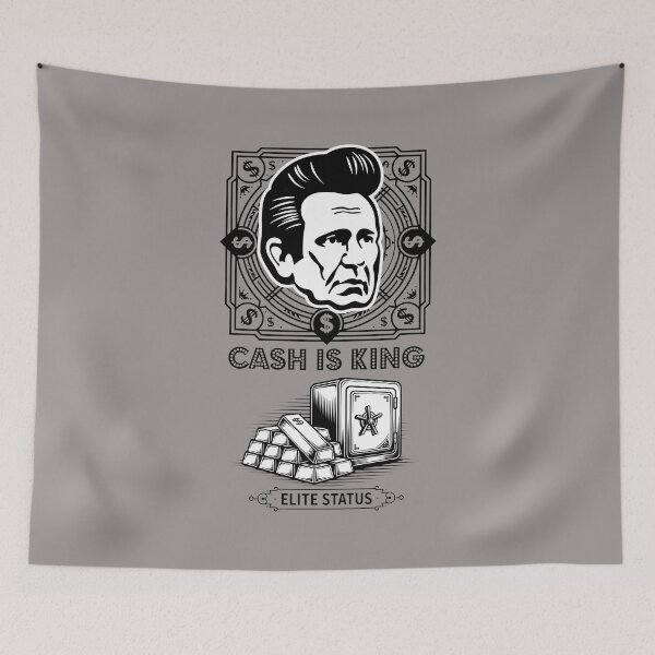 Item preview, Cash Is King Portrait Merch Tribute-72 designed and sold by KeDoerge.