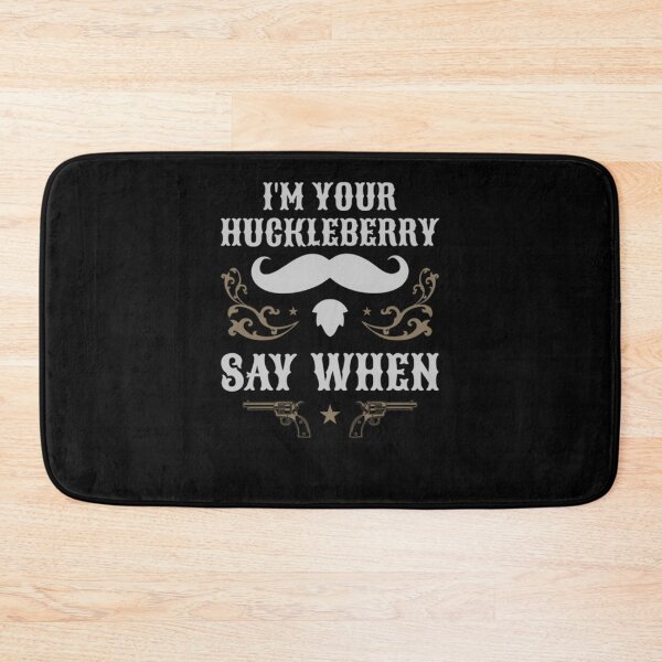 Item preview, Retro-Vintage-I'M-Your-Huckleberry-Say-When-Iconic-T-Shirt designed and sold by xavierydsei.
