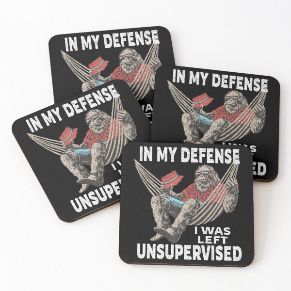 Item preview, Funny In My Defense I Was Left Unsupervised designed and sold by Khescoiu.