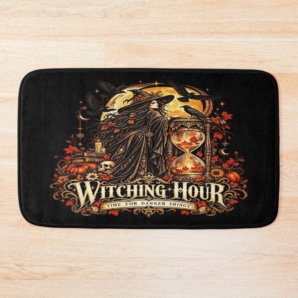 Item preview, Witching Hour Gothic Witch Halloween Raven Moon Vintage designed and sold by TheInkRaven.