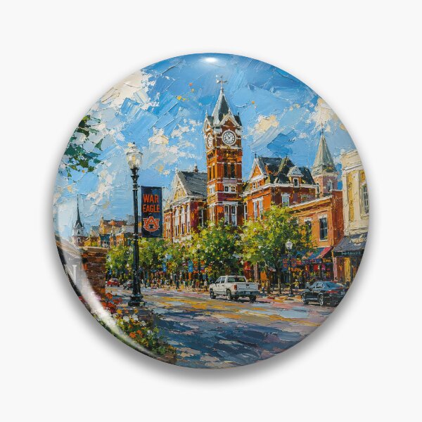 Item preview, Auburn, Alabama Painting – Beautiful Place in the United States of America. designed and sold by GalleryKauffeld.